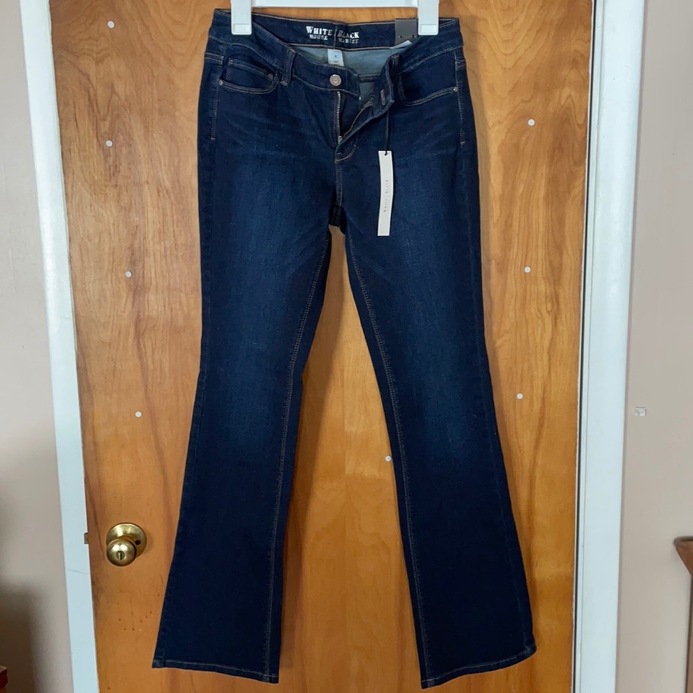 White House black market boot cut jeans